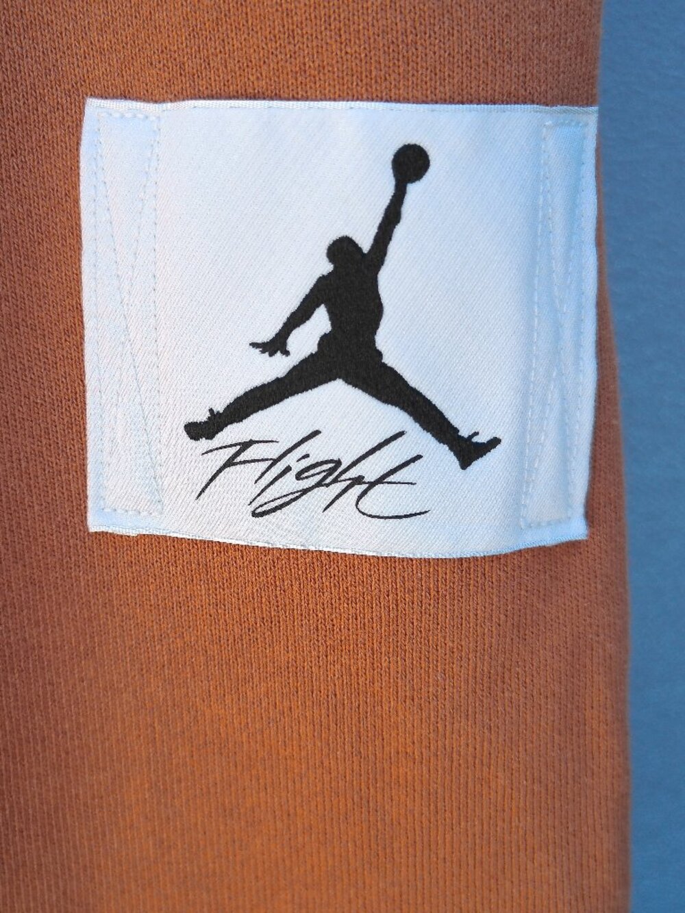 Jordan Essentials Statement Sweatpants Size XL Desert Bronze Fleece Lined - Picture 3 of 5